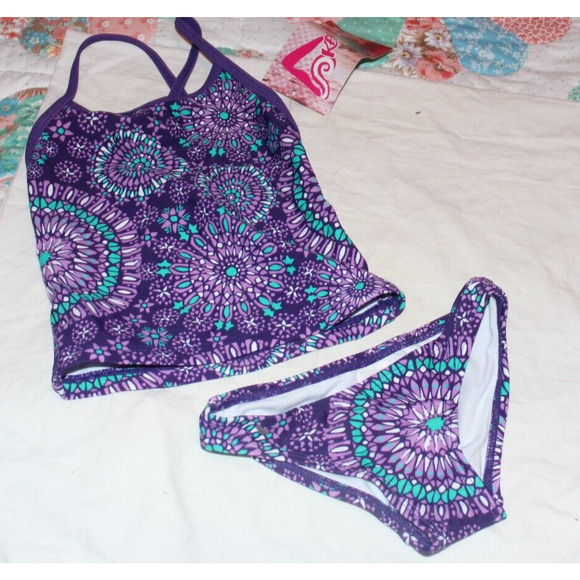 KAMI SWIMSUIT-SIZE 3T-NWT-PURPLE - Picture 1 of 1
